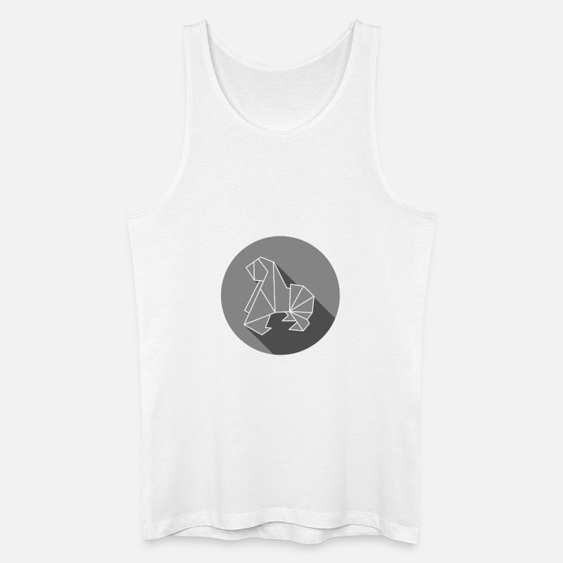 gorilla - Männer Bio Tank Top - Weiß