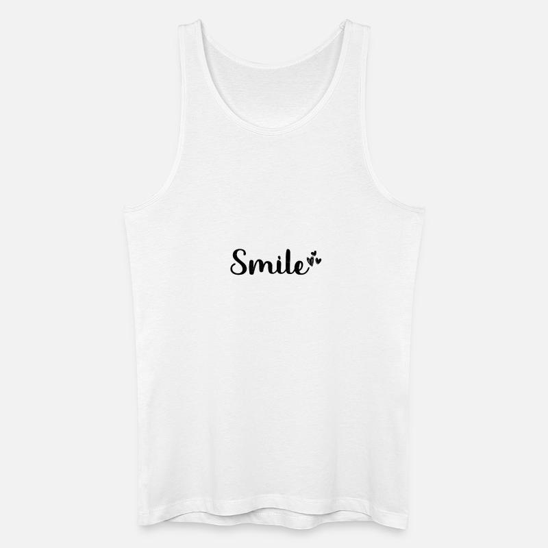 Sprüche - Männer Bio Tank Top - Weiß