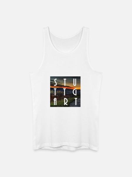 Stuttgart - Débardeur bio Homme - blanc