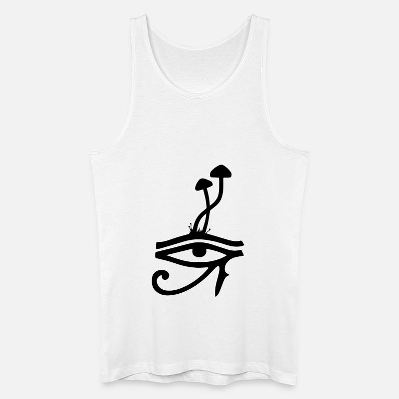 Hyperraum - Männer Bio Tank Top - Weiß