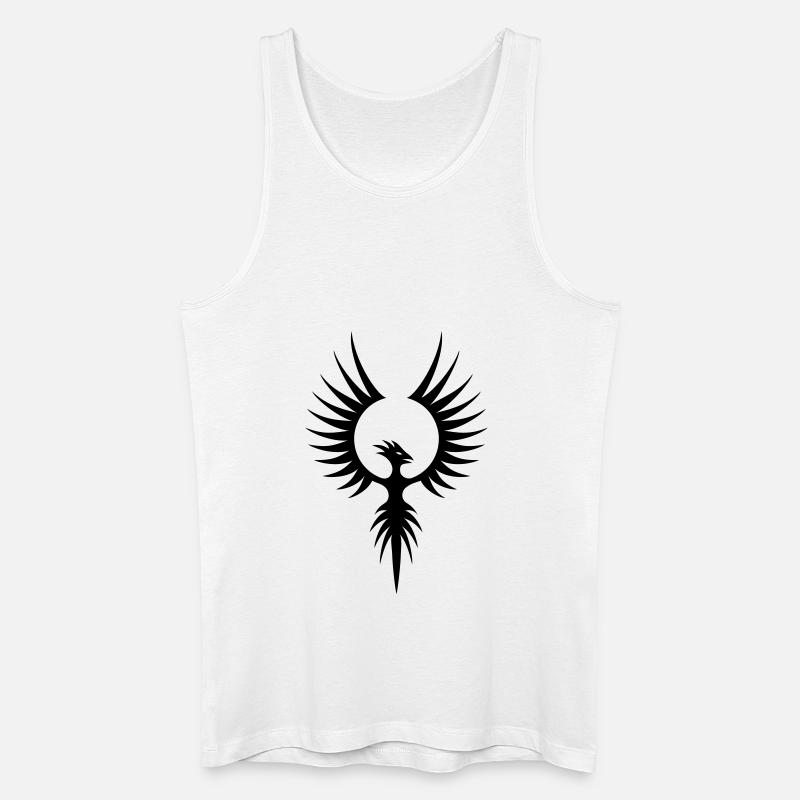 phoenix1 - Männer Bio Tank Top - Weiß