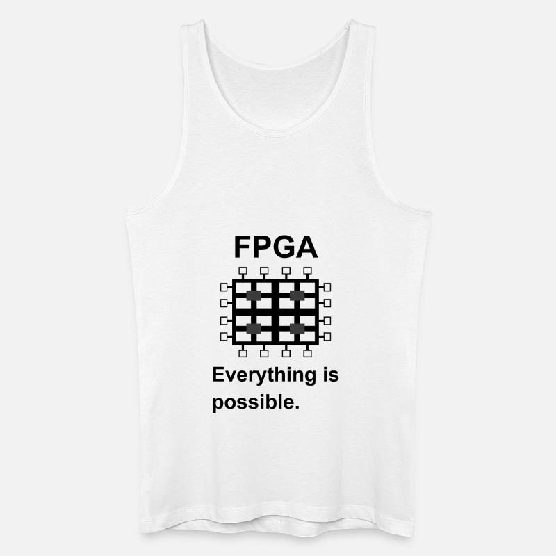 FPGA - Männer Bio Tank Top - Weiß