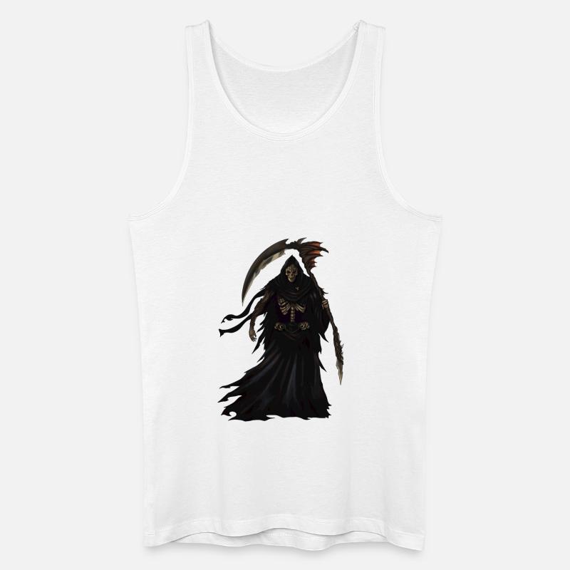 Sensenmann 2 - Männer Bio Tank Top - Weiß
