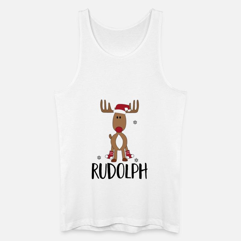 Weihnachten - Männer Bio Tank Top - Weiß