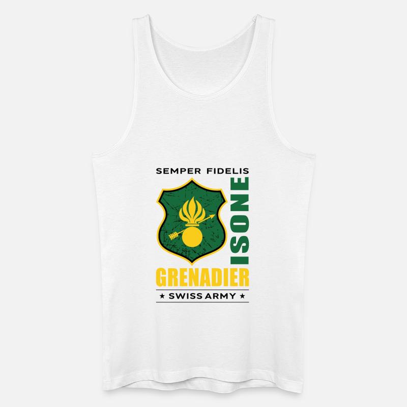 Grenadier - Männer Bio Tank Top - Weiß