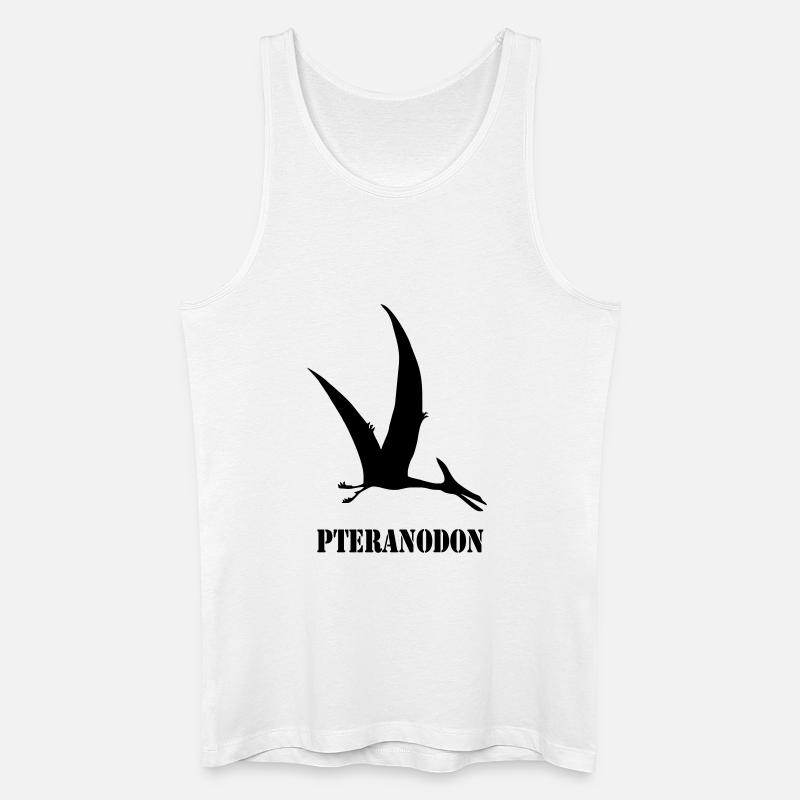 pteranodon - Débardeur bio Homme - blanc
