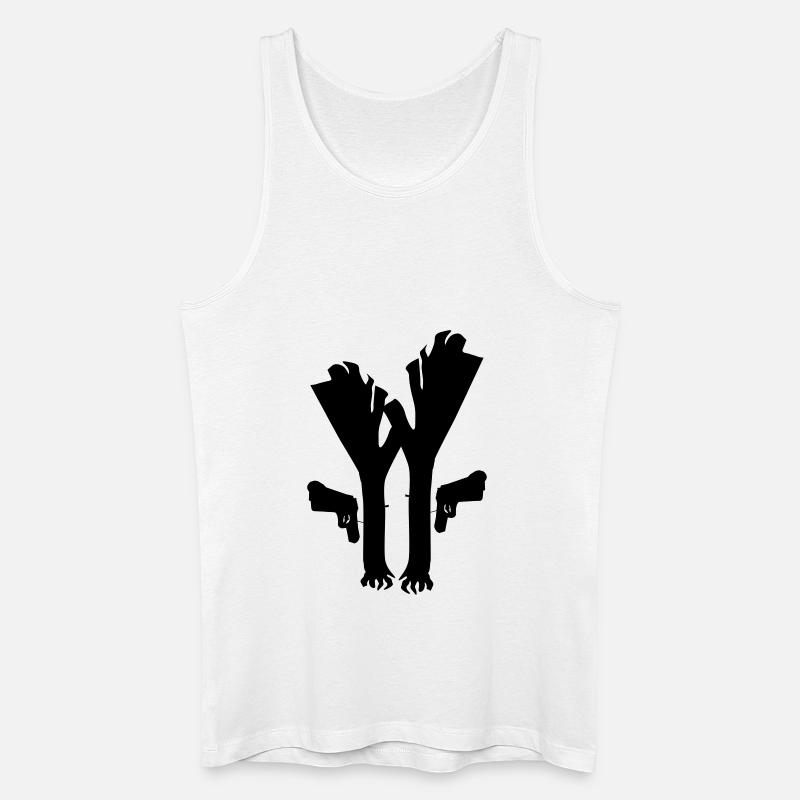 Lauch Fiction - Männer Bio Tank Top - Weiß