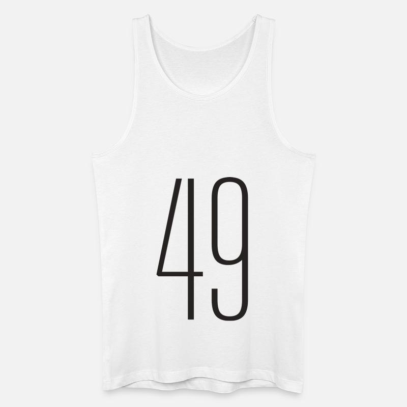 49 - Männer Bio Tank Top - Weiß