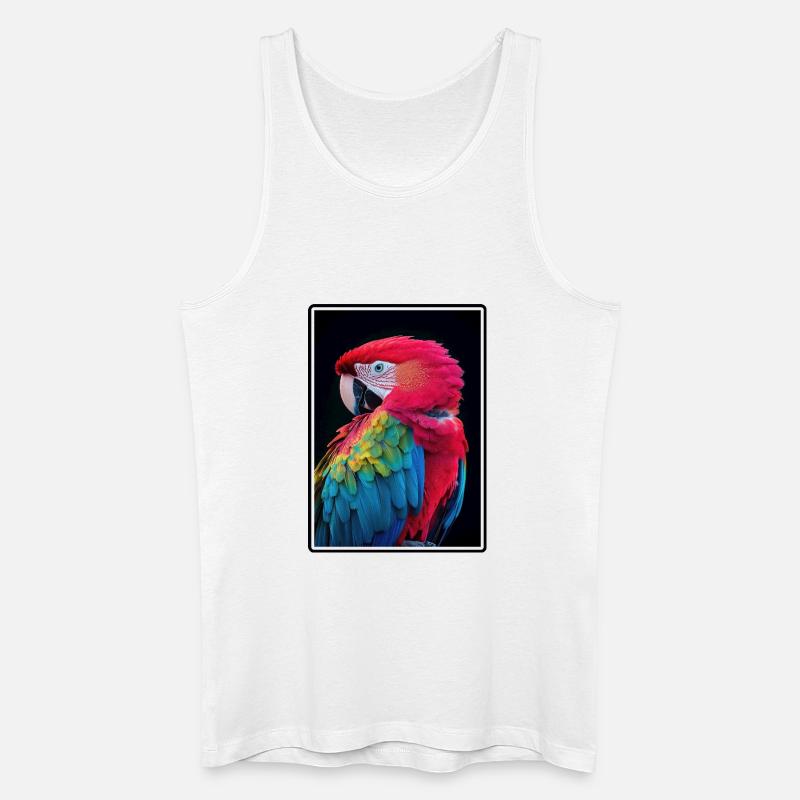 Aras Ara - Männer Bio Tank Top - Weiß