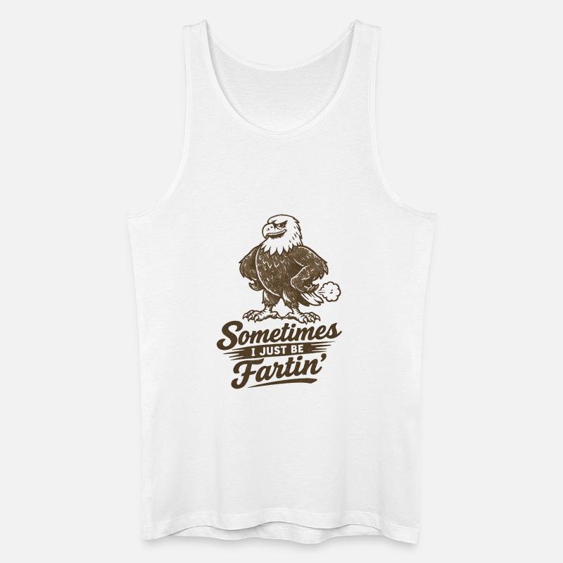 Manchmal furze ich einfach nur. - Männer Bio Tank Top - Weiß