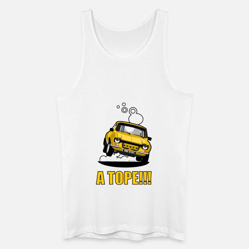 Ein TOPE - Männer Bio Tank Top - Weiß