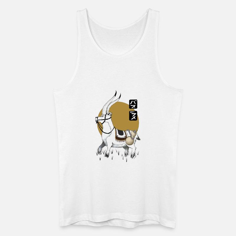 Jakul - Männer Bio Tank Top - Weiß