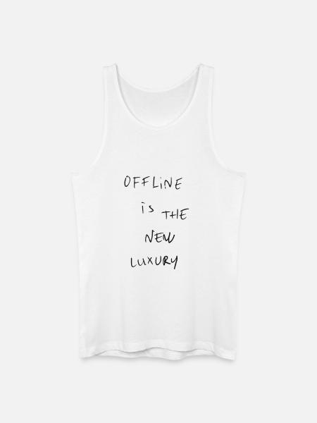 Offline - Men’s Organic Tank Top - white
