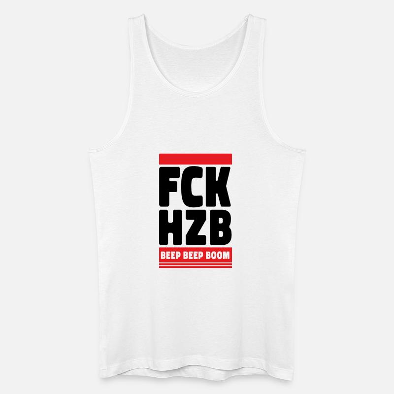 Gegen antisemitismus statement - Männer Bio Tank Top - Weiß