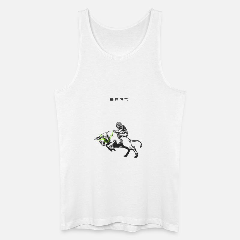 ride_taurus - Männer Bio Tank Top - Weiß