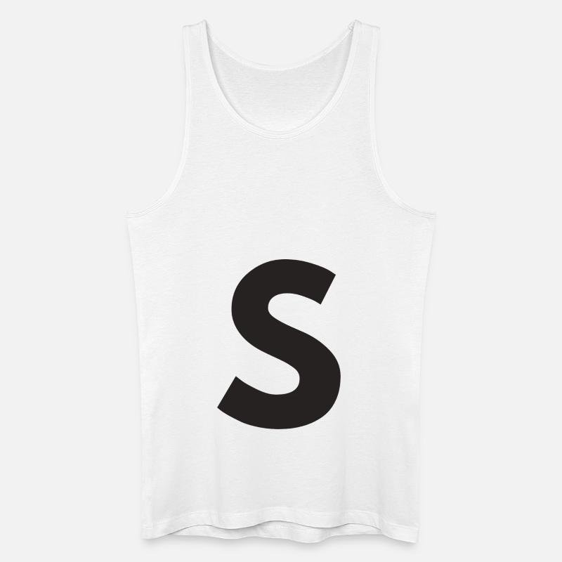 S - Männer Bio Tank Top - Weiß