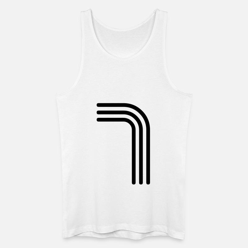 7 sieben seven - Männer Bio Tank Top - Weiß
