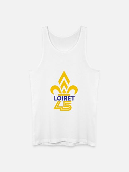 Fleur de Lys Loiret 45 - Men’s Organic Tank Top - white