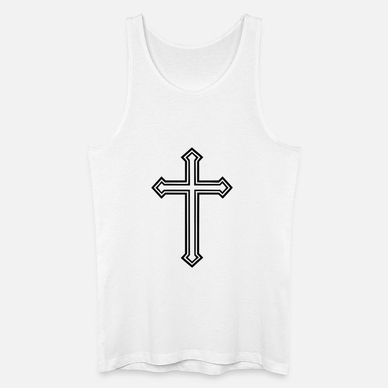 Evil Can Never Be Dead Enough - Men’s Organic Tank Top - white