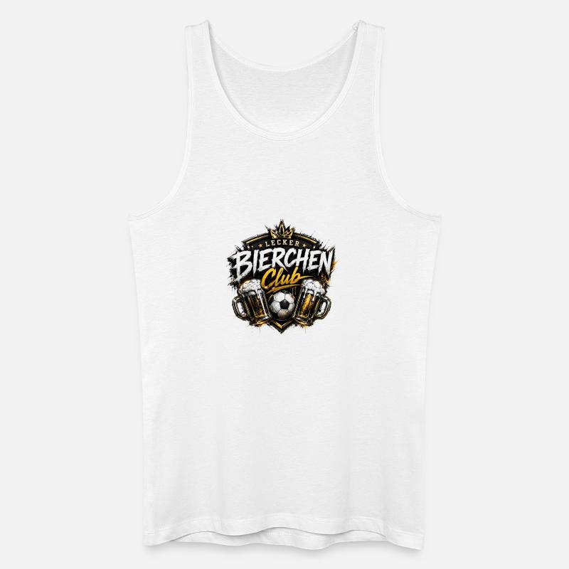 Lecker Bierchen Club - Männer Bio Tank Top - Weiß