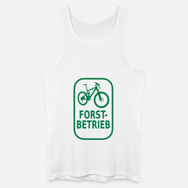Forstbetrieb - Männer Bio Tank Top - Weiß