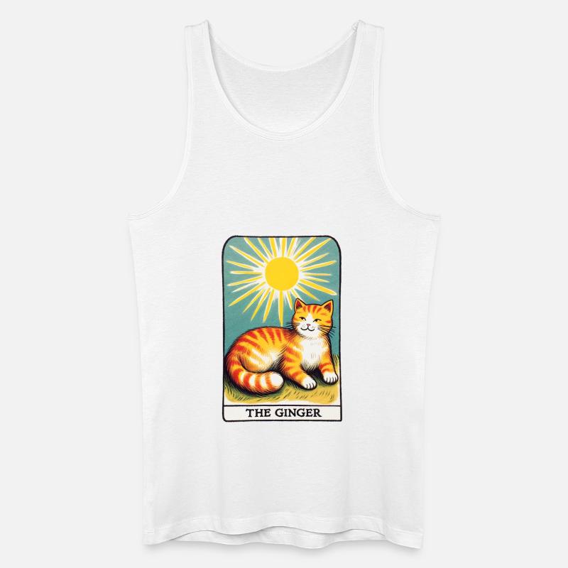 Der Ingwer - Männer Bio Tank Top - Weiß
