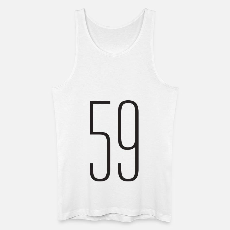 59 - Männer Bio Tank Top - Weiß