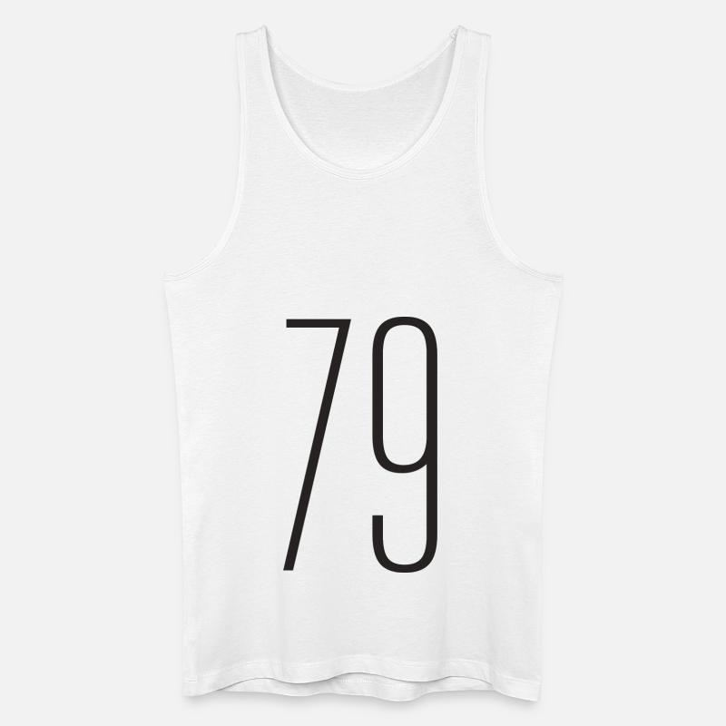 79 - Männer Bio Tank Top - Weiß