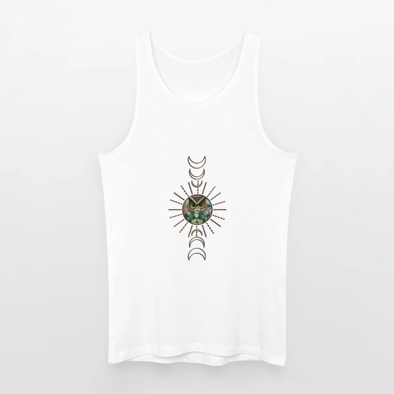 Das Mädchen, das eine Eule werden kann Männer Bio Tank Top