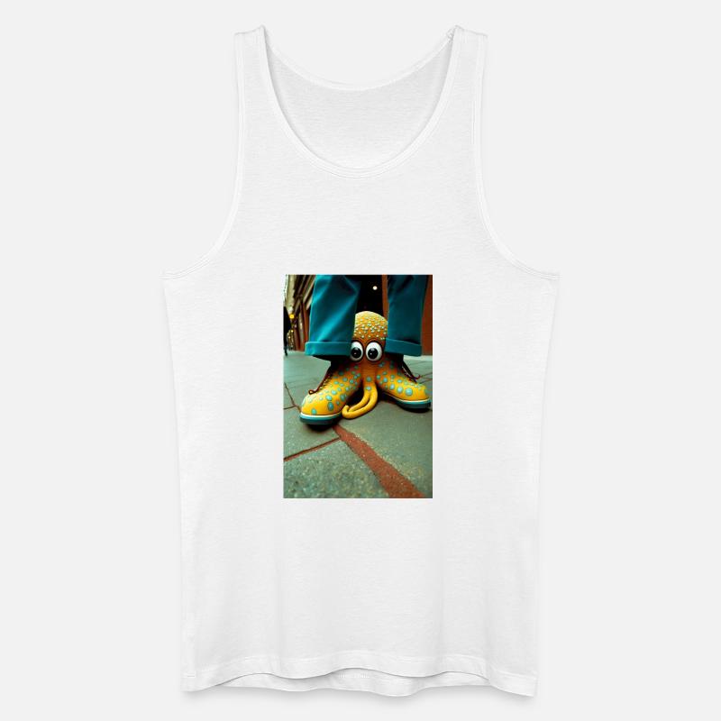 Anthropomorph 03 - Männer Bio Tank Top - Weiß