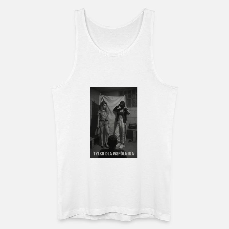 Partner - Männer Bio Tank Top - Weiß