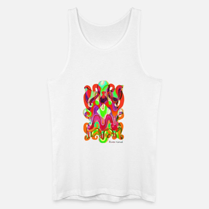 formen-wandteppich-2023-2_-8- - Männer Bio Tank Top - Weiß
