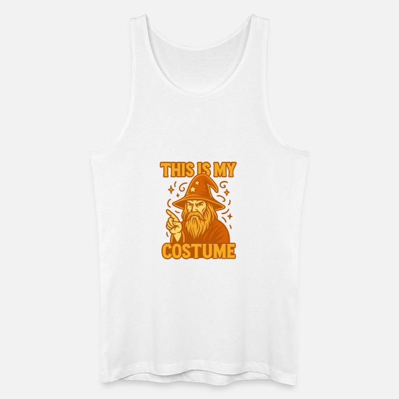 This Is My Costume - Männer Bio Tank Top - Weiß
