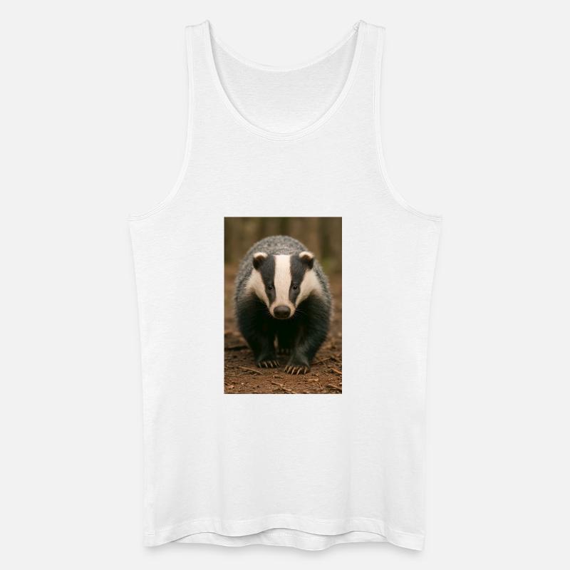 Dachswald - Männer Bio Tank Top - Weiß