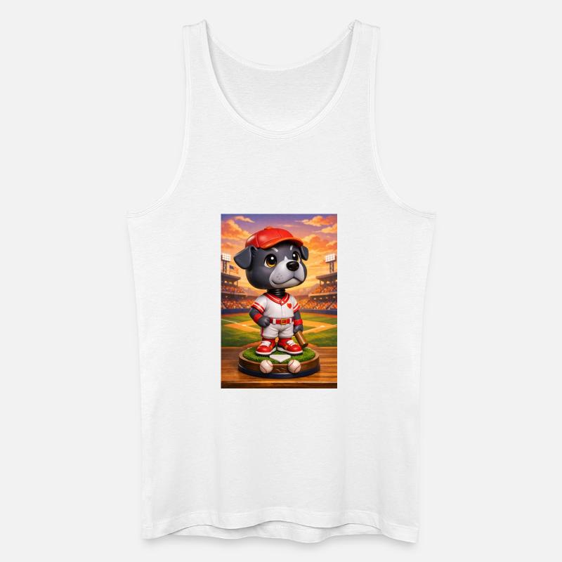 Blueball - Männer Bio Tank Top - Weiß