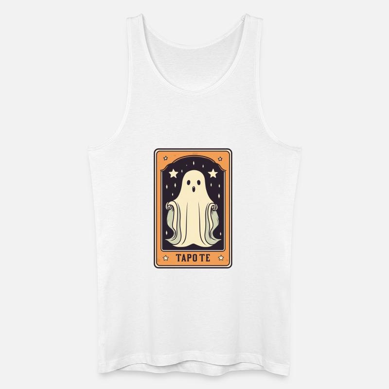 Tarot Geist Karte - Männer Bio Tank Top - Weiß
