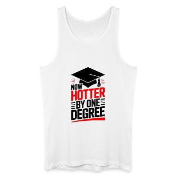 Bachelor Master Doctorate - Men’s Organic Tank Top - white - Front