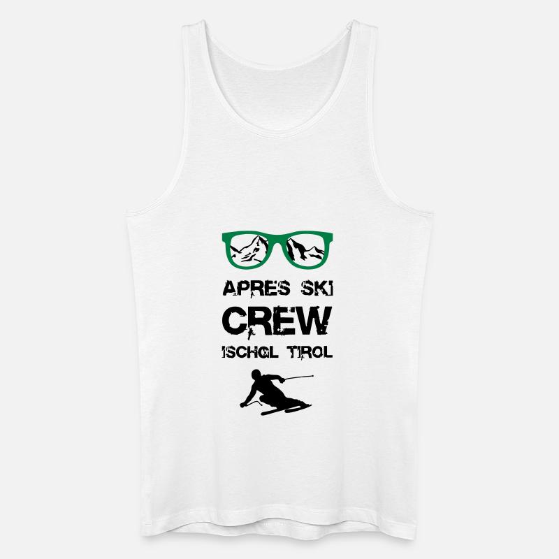 Apres Ski Crew Ischgl - Männer Bio Tank Top - Weiß