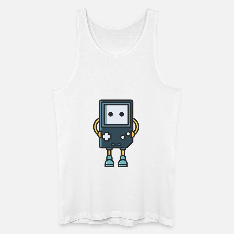 Game - Männer Bio Tank Top - Weiß