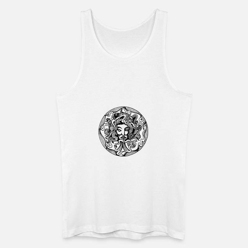 amulet - Männer Bio Tank Top - Weiß