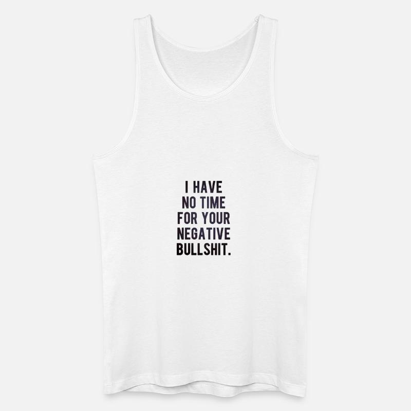 BS - Männer Bio Tank Top - Weiß