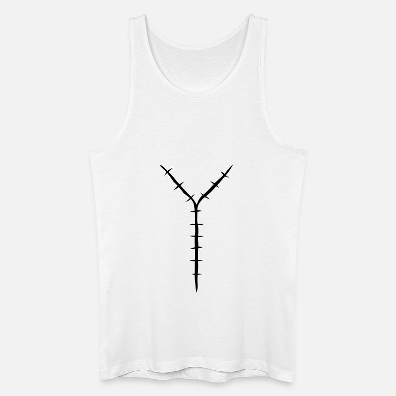 autopsy_scar - Männer Bio Tank Top - Weiß