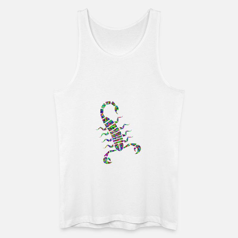skorp 7 - Männer Bio Tank Top - Weiß