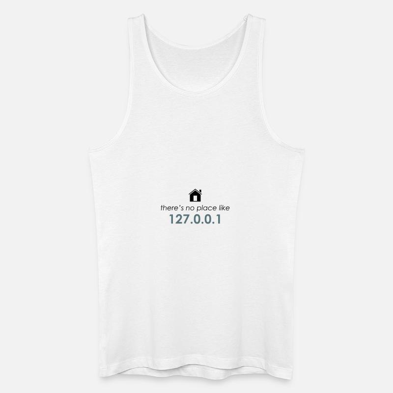 localhost - Männer Bio Tank Top - Weiß