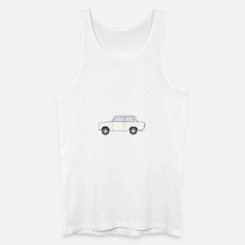 blockedName - Männer Bio Tank Top - Weiß