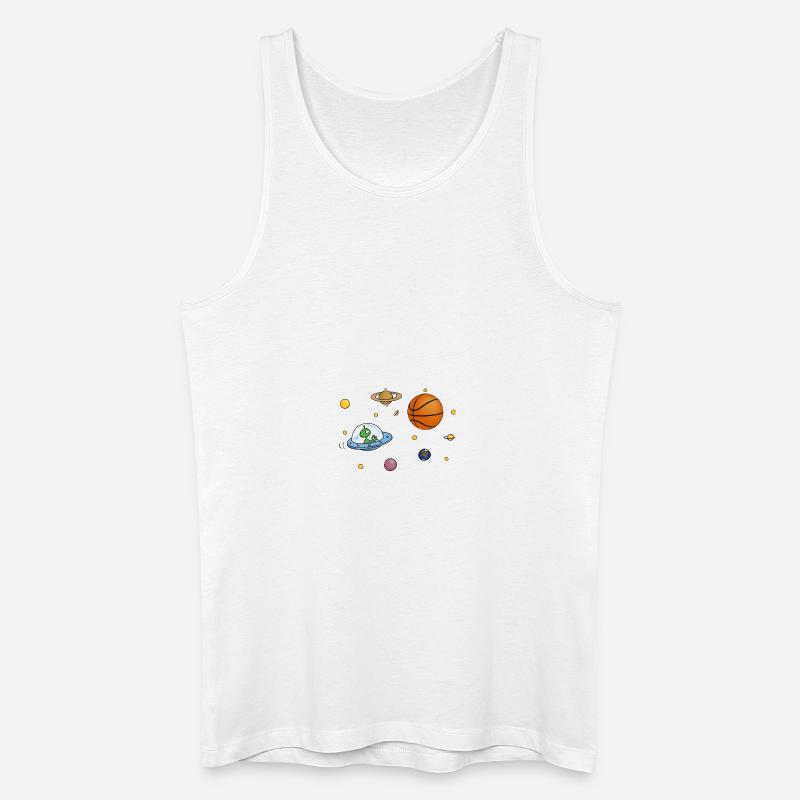 Bb Alien - Männer Bio Tank Top - Weiß
