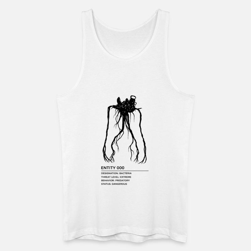 Backrooms Entity 0 black - Männer Bio Tank Top - Weiß