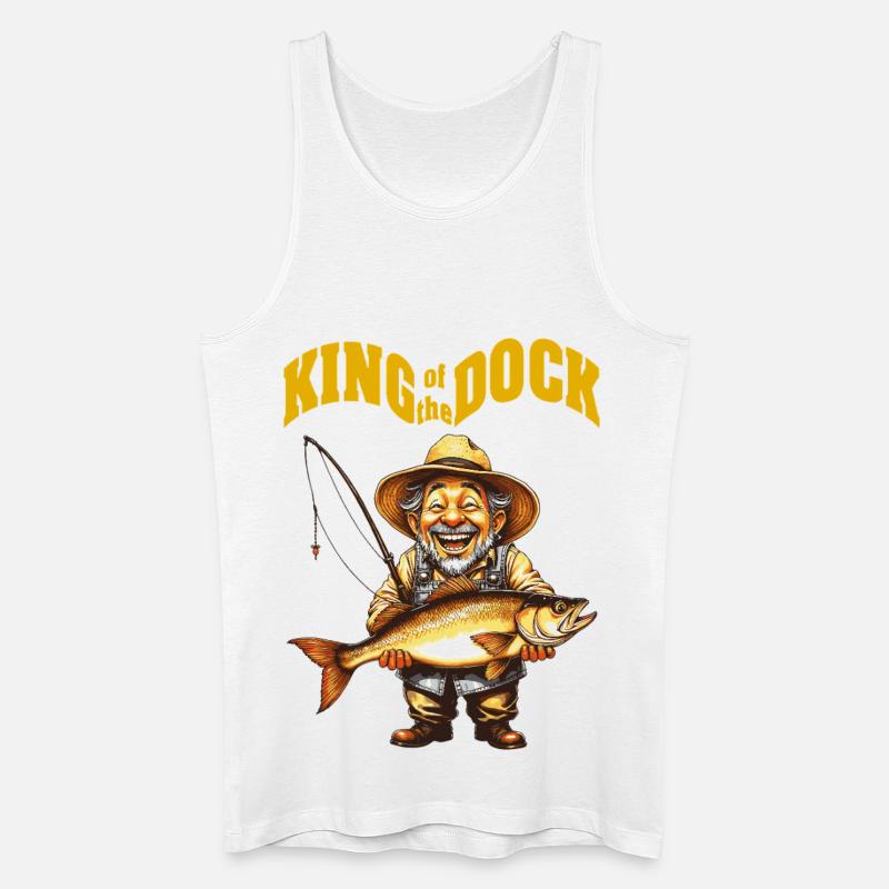 KingOTD - Männer Bio Tank Top - Weiß