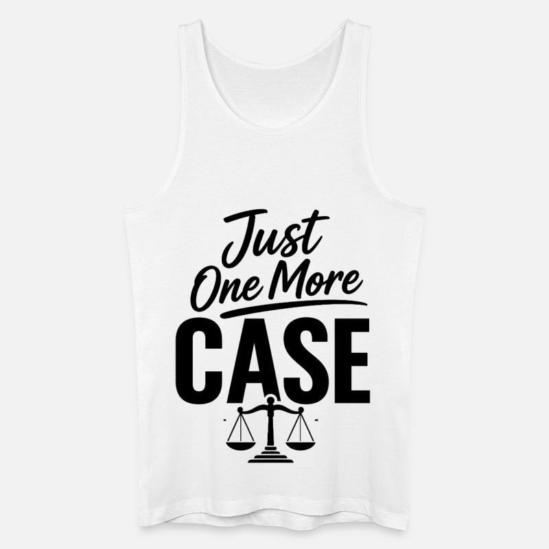 Nur noch ein Anwalt - Männer Bio Tank Top - Weiß