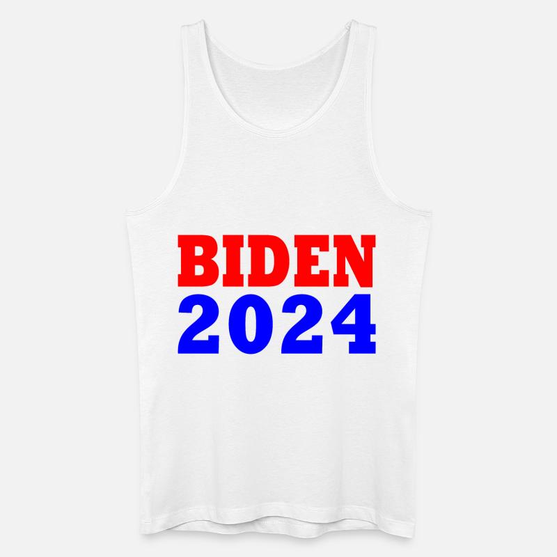 Joe Biden 2024 - Männer Bio Tank Top - Weiß